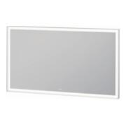 Duravit LED-Lichtspiegel Sensor weiß L-Cube 120x70x6cm, 32W, w m, Sen., Dimm., wandhängend