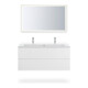 Duravit LED-Lichtspiegel Sensor weiß L-Cube 120x70x6cm, 32W, w m, Sen., Dimm., wandhängend-4
