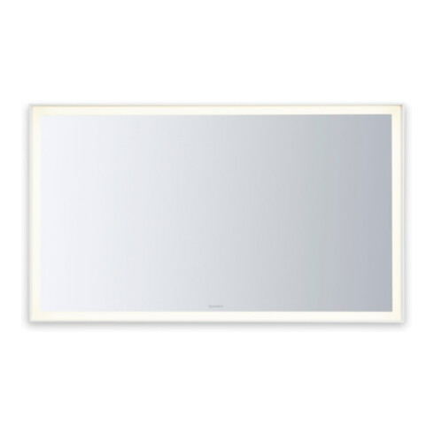 Duravit LED-Lichtspiegel Sensor weiß L-Cube 120x70x6cm, 32W, w m, Sen., Dimm., wandhängend