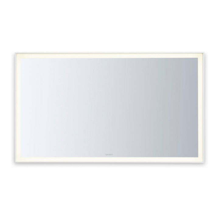 Duravit LED-Lichtspiegel Sensor weiß L-Cube 120x70x6cm, 32W, w m, Sen., Dimm., wandhängend