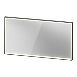 Duravit LED-Lichtspiegel Sensor weiß L-Cube 130x70x6cm, 36W, gra m, Sen., Dimm., wd