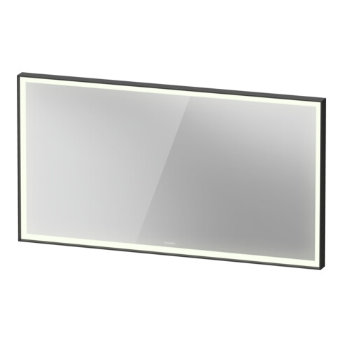 Duravit LED-Lichtspiegel Sensor weiß L-Cube 130x70x6cm, 36W, gra m, Sen., Dimm., wd