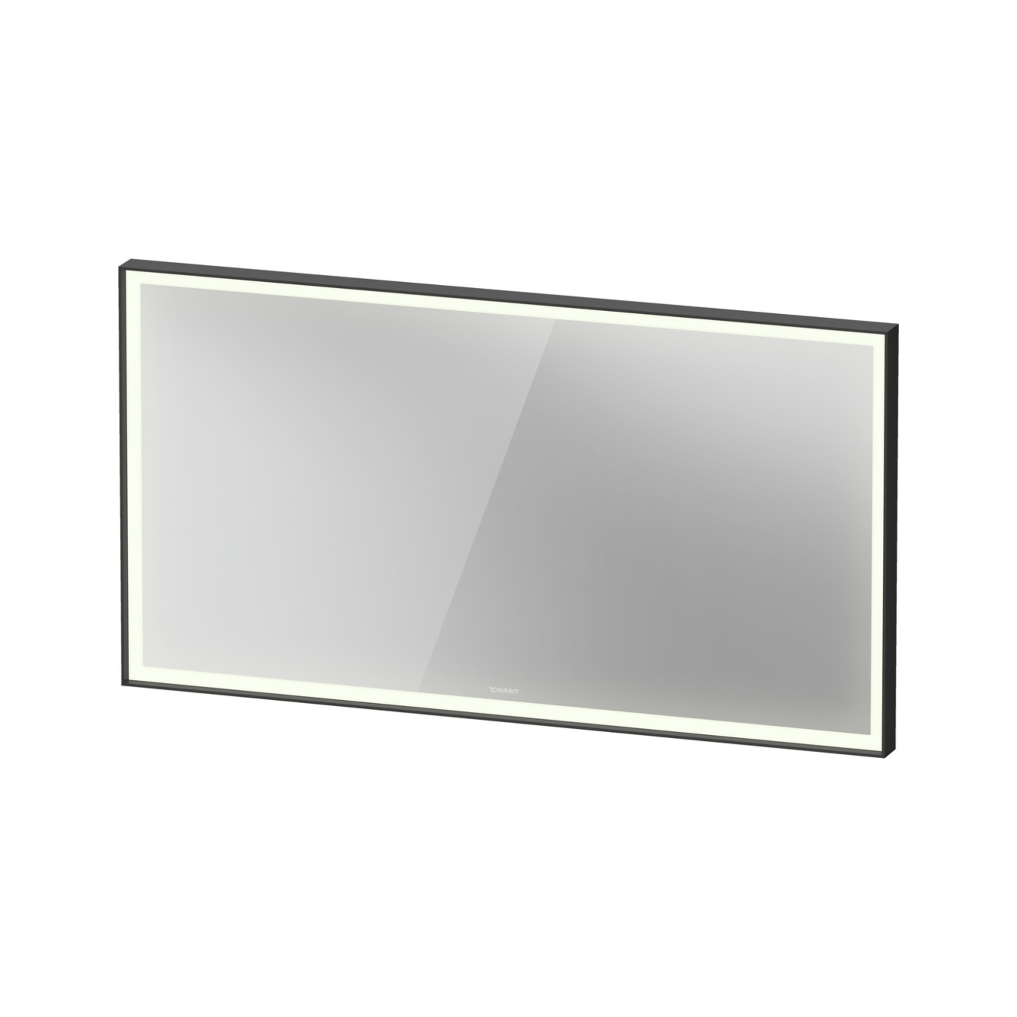 Duravit LED-Lichtspiegel Sensor weiß L-Cube 130x70x6cm, 36W, gra m, Sen., Dimm., wd
