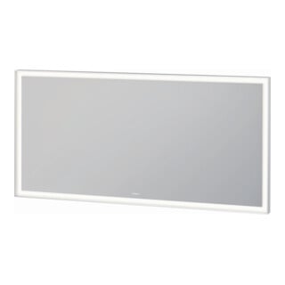 Duravit LED-Lichtspiegel Sensor weiß L-Cube 140x70x6cm, 36W, gra m, Sen., Dimm., wd