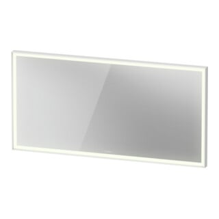 Duravit LED-Lichtspiegel Sensor weiß L-Cube 140x70x6cm, 36W, w m, Sen., Dimm., wandhängend