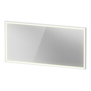 Duravit LED-Lichtspiegel Sensor weiß L-Cube 140x70x6cm, 36W, w m, Sen., Dimm., wandhängend
