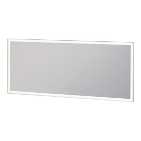 Duravit LED-Lichtspiegel Sensor weiß L-Cube 160x70x6cm, 41W, gra m, Sen., Dimm., wd