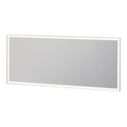 Duravit LED-Lichtspiegel Sensor weiß L-Cube 160x70x6cm, 41W, gra m, Sen., Dimm., wd