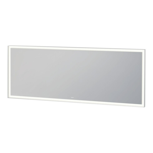 Duravit LED-Lichtspiegel Sensor weiß L-Cube 180x70x6cm, 44W, gra m, Sen., Dimm., wd