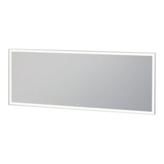 Duravit LED-Lichtspiegel Sensor weiß L-Cube 180x70x6cm, 44W, w m, Sen., Dimm., wandhängend