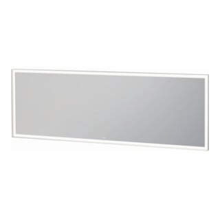 Duravit LED-Lichtspiegel Sensor weiß L-Cube 200x70x6cm, 48 W, gra m, Sen., Dimm., wd