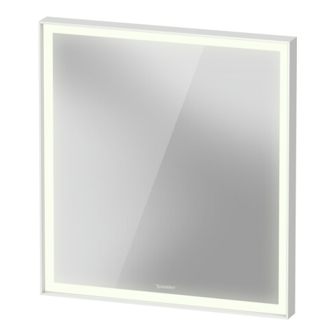 Duravit LED-Lichtspiegel Sensor weiß L-Cube 65x70x6,7cm, 23W, w m, Sen., Dimm., wd