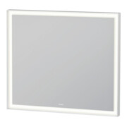 Duravit LED-Lichtspiegel Sensor weiß L-Cube 80x70x6,7cm, 24W, w m, Sen., Dimm., wd