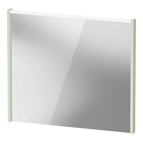 Duravit LED Miroir D-Code 2.0 80x70x5 cm, 6 W, vert ma, éclairage haut