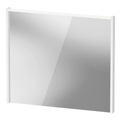 Duravit LED Miroir D-Code 2.0 80x70x5cm, 6 W, blanc mat, zone lumineuse en haut