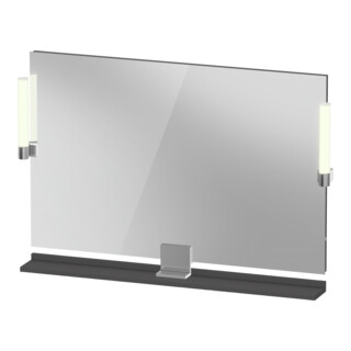 Duravit LED-Spiegel 9 W Sivida 105x65x3,6cm, gra m, Leu., au, stl, G c