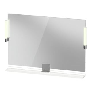 Duravit LED-Spiegel 9 W Sivida 105x65x3,6cm, w g, Leu., au, stl, G chr