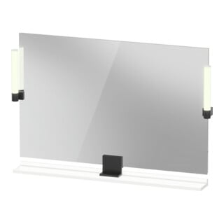 Duravit LED-Spiegel 9 W Sivida 105x65x3,6cm, w m, Leu., au, stl, Gr. sw