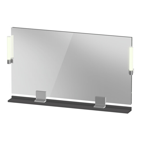 Duravit LED-Spiegel 9 W Sivida 125x65x3,6mm, gra m, Leu., au, stl, G c