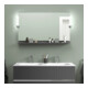 Duravit LED-Spiegel 9 W Sivida 125x65x3,6mm, gra m, Leu., au, stl, G c