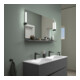 Duravit LED-Spiegel 9 W Sivida 125x65x3,6mm, gra m, Leu., au, stl, G sw