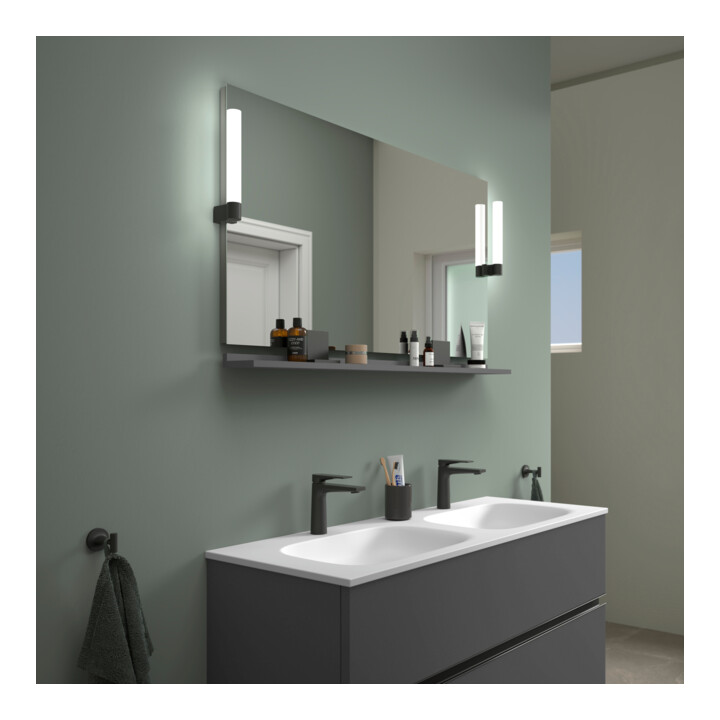 Duravit LED-Spiegel 9 W Sivida 125x65x3,6mm, gra m, Leu., au, stl, G sw
