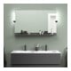 Duravit LED-Spiegel 9 W Sivida 125x65x3,6mm, gra m, Leu., au, stl, G sw