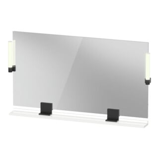 Duravit LED-Spiegel 9 W Sivida 125x65x3,6mm, w g, Leu., au, stl, Gr. sw