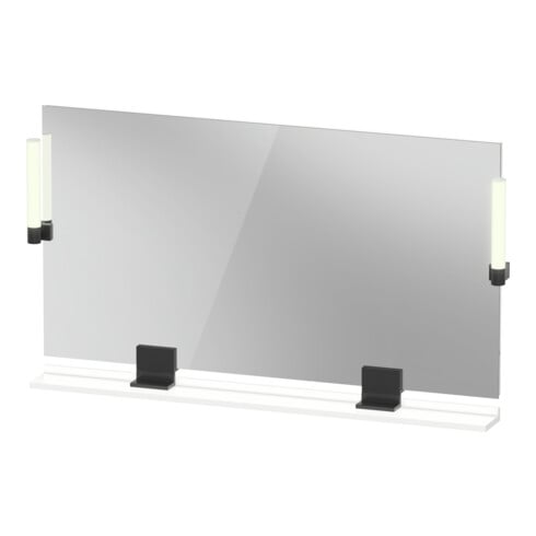 Duravit LED-Spiegel 9 W Sivida 125x65x3,6mm, w m, Leu., au, stl, Gr. sw