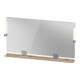 Duravit LED-Spiegel 9 W Sivida 133x65x3,6mm, E Ma., Leu., au, stl, G c-1