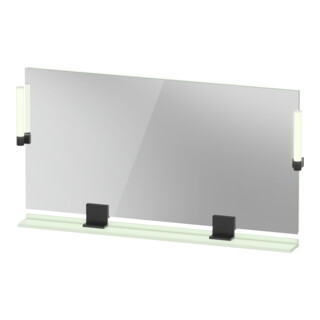 Duravit LED-Spiegel 9 W Sivida 133x65x3,6mm, gr. m, Leu., au, stl, G sw