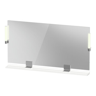 Duravit LED-Spiegel 9 W Sivida 133x65x3,6mm, w g, Leu., au, stl, G chr