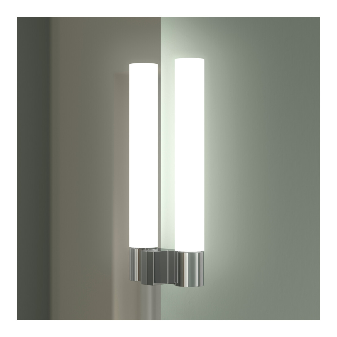 Duravit LED-Spiegel 9 W Sivida 133x65x3,6mm, w g, Leu., au, stl, G chr