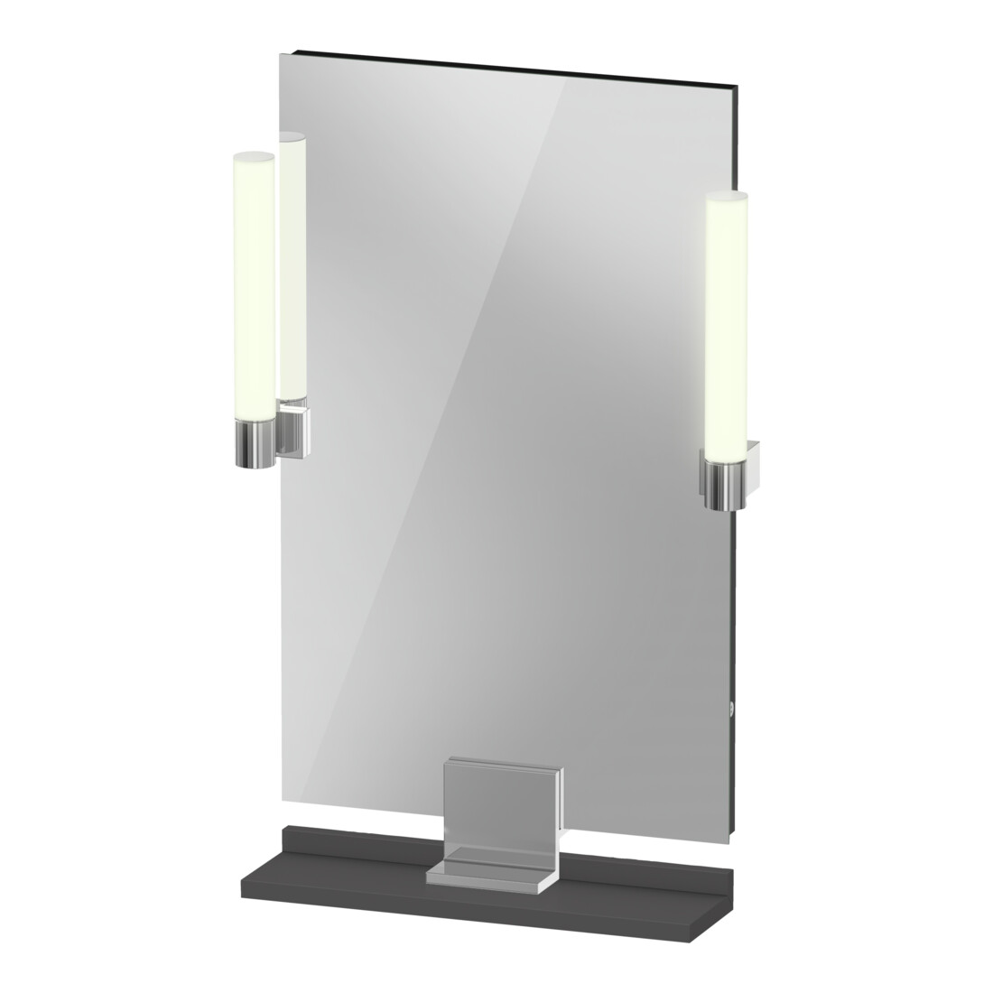 Duravit LED-Spiegel 9 W Sivida 45x65x3,6cm, gra m, Leu., au, stl, G chr