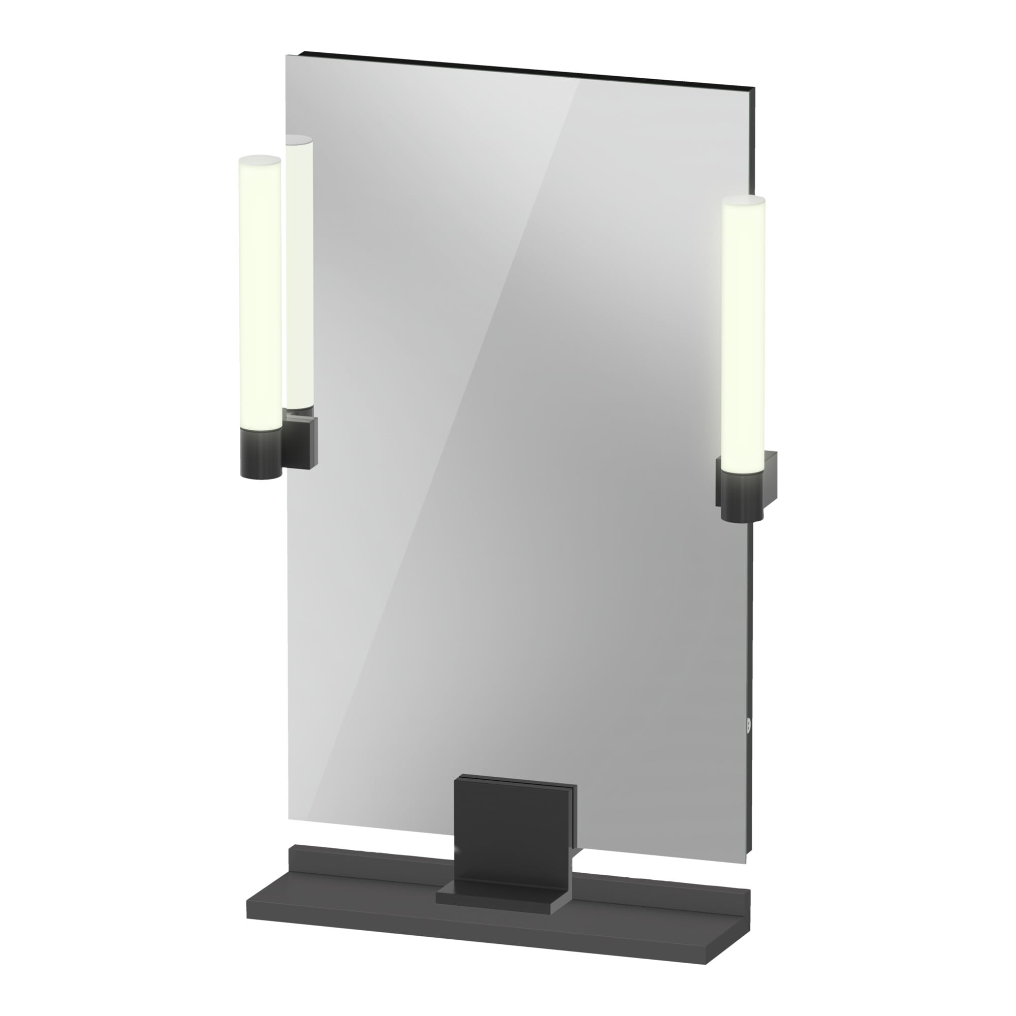 Duravit LED-Spiegel 9 W Sivida 45x65x3,6cm, gra m, Leu., au, stl, G sw