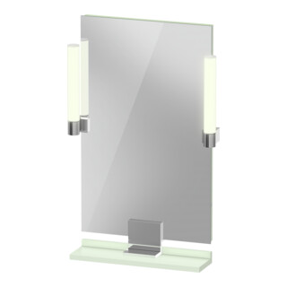 Duravit LED-Spiegel 9 W Sivida 45x65x3,6cm, grün m, Leu., au, stl, G c