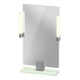 Duravit LED-Spiegel 9 W Sivida 45x65x3,6cm, grün m, Leu., au, stl, G c-1