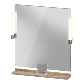 Duravit LED-Spiegel 9 W Sivida 65x65x3,6cm, E Marm, Leu., au, stl, G c