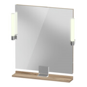 Duravit LED-Spiegel 9 W Sivida 65x65x3,6cm, E Marm, Leu., au, stl, G c