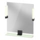 Duravit LED-Spiegel 9 W Sivida 65x65x3,6cm, gr. m, Leu., au, stl, G sw-1