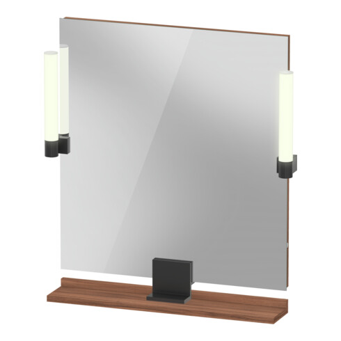 Duravit LED-Spiegel 9 W Sivida 65x65x3,6cm, N N, Leu., au, stl, Gr. sw