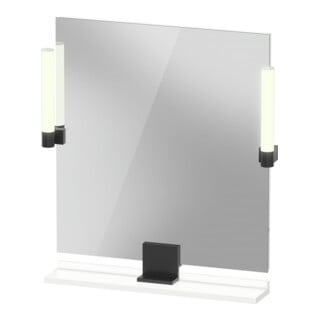 Duravit LED-Spiegel 9 W Sivida 65x65x3,6cm, w m, Leu., au, stl, Gr. sw