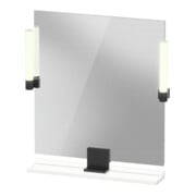 Duravit LED-Spiegel 9 W Sivida 65x65x3,6cm, w m, Leu., au, stl, Gr. sw