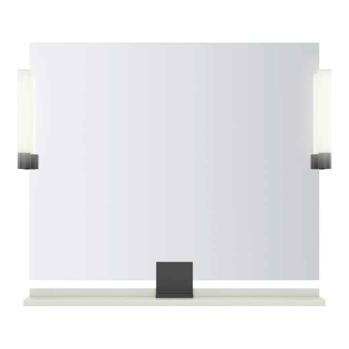 Duravit LED-Spiegel 9 W Sivida 85x65x3,6cm, gr. m, Leu., au, stl, G sw