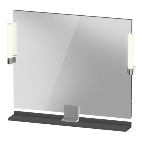 Duravit LED-Spiegel 9 W Sivida 85x65x3,6cm, gra m, Leu., au, stl, G chr