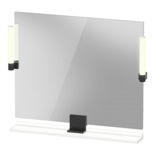 Duravit LED-Spiegel 9 W Sivida 85x65x3,6cm, w m, Leu., au, stl, Gr. sw