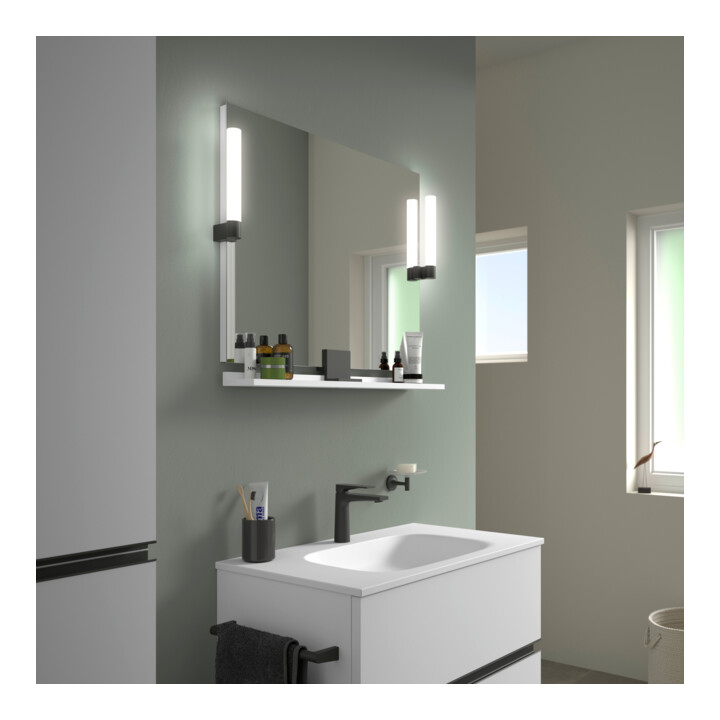 Duravit LED-Spiegel 9 W Sivida 85x65x3,6cm, w m, Leu., au, stl, Gr. sw