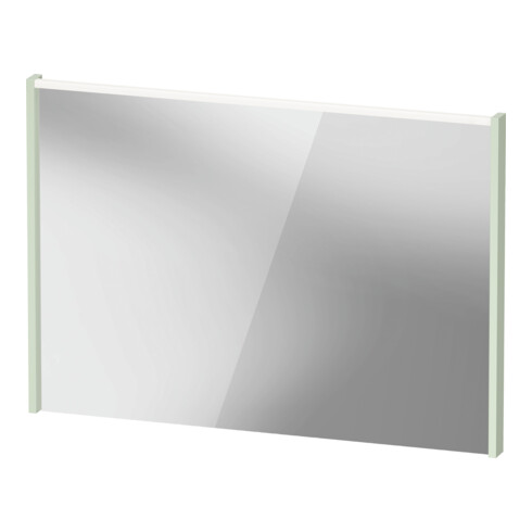 Duravit LED-Spiegel D-Code 2.0 100x70x5cm, 7 W, grün ma, Lichtfeld oben