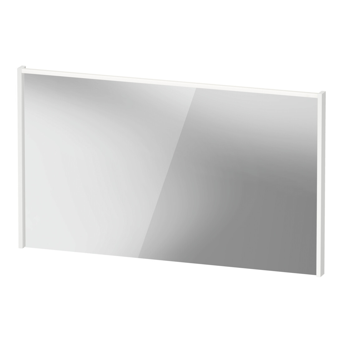 Duravit LED-Spiegel D-Code 2.0 120x70x5cm, 9 W, we. ma, Lichtfeld oben