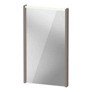 Duravit LED-Spiegel D-Code 2.0 40x70x5cm, 3 W, bas. ma, Lichtfeld oben